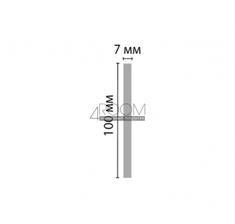 Цветной плинтус из дюрополимера DECOMASTER D310-1632G ДМ (100*7*2900мм)
