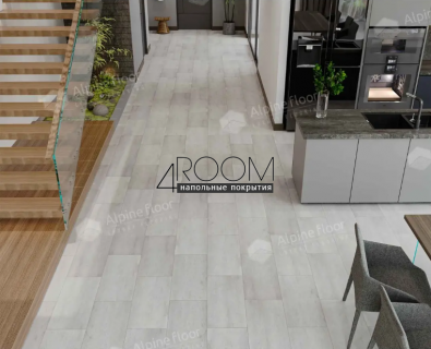 Кварц-виниловая, клеевая LVT плитка Alpine Floor Light Stone LVT, Дорсет ECO-15-12, 608х303х2,5мм, 43 класс