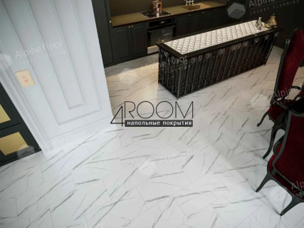 Кварц-виниловая, клеевая LVT плитка Alpine Floor Light Stone LVT, Санди ECO-15-22, 608х303х2,5мм, 43 класс