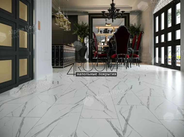 Кварц-виниловая, клеевая LVT плитка Alpine Floor Light Stone LVT, Санди ECO-15-22, 608х303х2,5мм, 43 класс