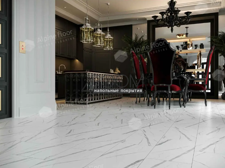 Кварц-виниловая, клеевая LVT плитка Alpine Floor Light Stone LVT, Санди ECO-15-22, 608х303х2,5мм, 43 класс