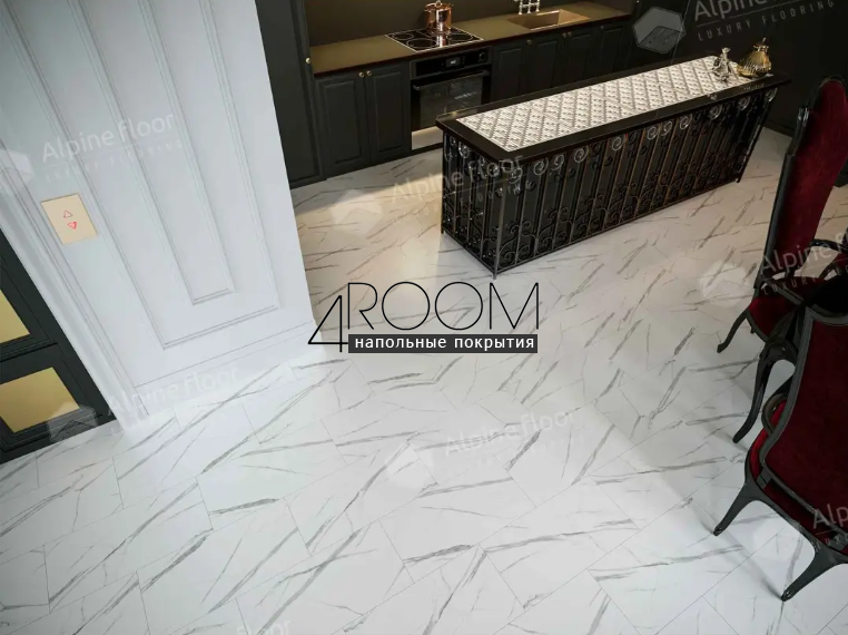Кварц-виниловая, клеевая LVT плитка Alpine Floor Light Stone LVT, Санди ECO-15-22, 608х303х2,5мм, 43 класс