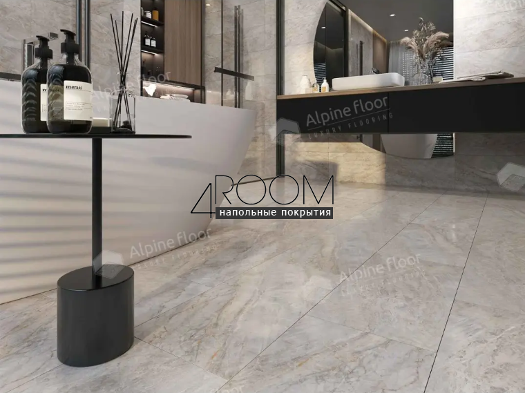 Кварц-виниловая, клеевая LVT плитка Alpine Floor Light Stone LVT, Вилио ECO-15-20, 608х303х2,5мм, 43 класс