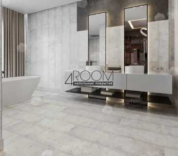 Кварц-виниловая, клеевая LVT плитка Alpine Floor Light Stone LVT, Сумидеро ECO-15-17, 608х303х2,5мм, 43 класс