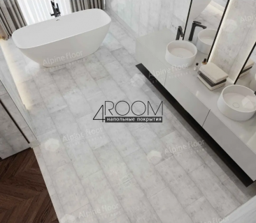 Кварц-виниловая, клеевая LVT плитка Alpine Floor Light Stone LVT, Сумидеро ECO-15-17, 608х303х2,5мм, 43 класс