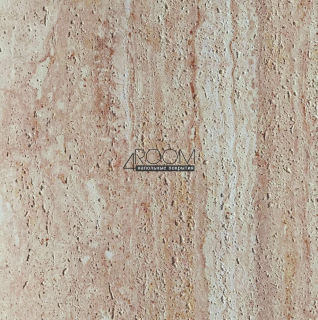 Стеновая панель гибкий камень FLEX STONE PaoloArte FSТR-56 "римский травертин" янтарный мрамор, 600х1200мм