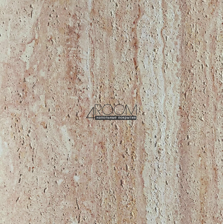 Стеновая панель гибкий камень FLEX STONE PaoloArte FSТR-56 "римский травертин" янтарный мрамор, 600х1200мм