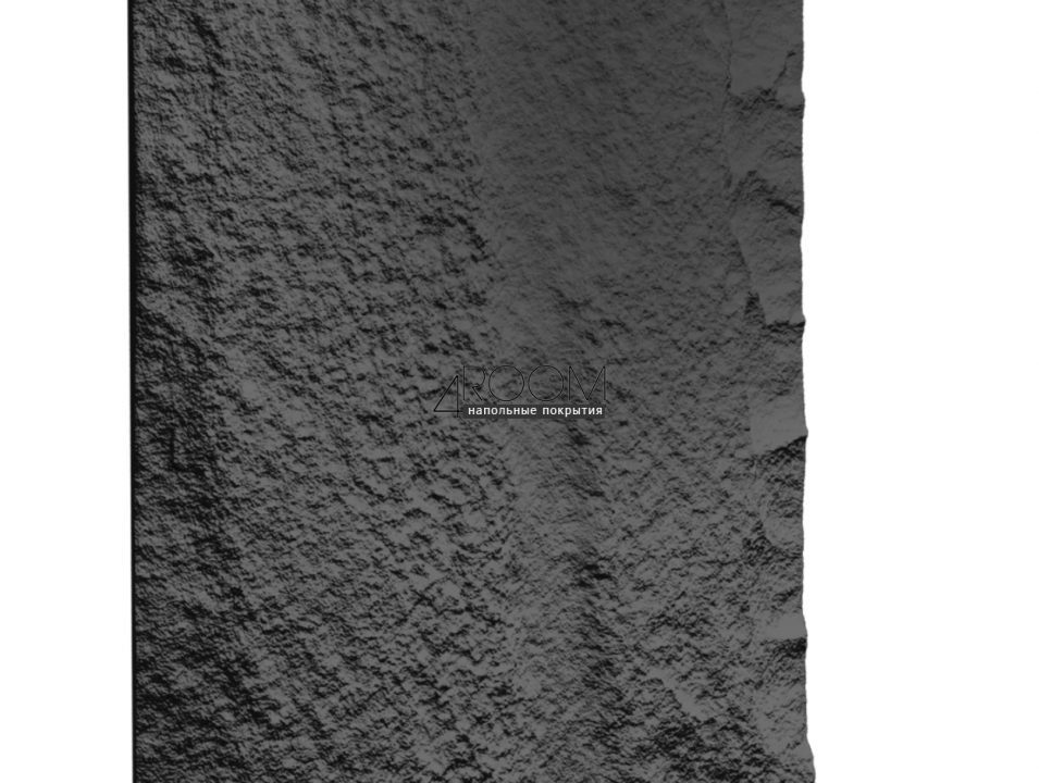 Стеновая Панель из полиуретана Камень Paolo Arte Rock k003-5, тёмно-серый, 1200х600х30мм