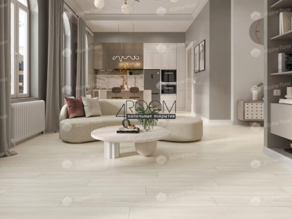 Каменно-полимерная замковая SPC плитка Alpine Floor Норвежский лес ECO 9-1 MC, 1220х183мм, 6/0,55мм с встроенной подложкой, 43 класс