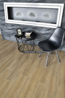 Каменно-полимерная замковая SPC плитка Alpine Floor Бурый лес ECO 9-3 MC, 1220х183мм, 6/0,55мм с встроенной подложкой, 43 класс