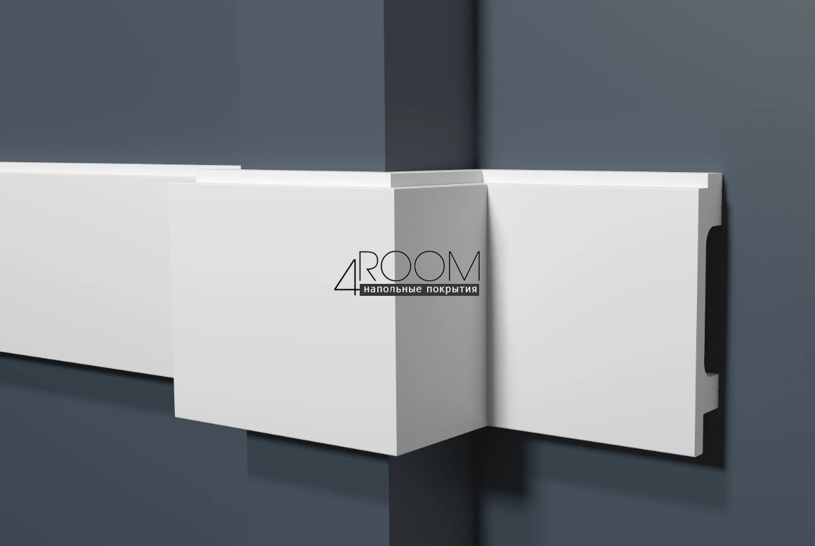 Молдинг из дюрополимера под покраску Decor-Dizayn DD723, 80x16х2000 мм