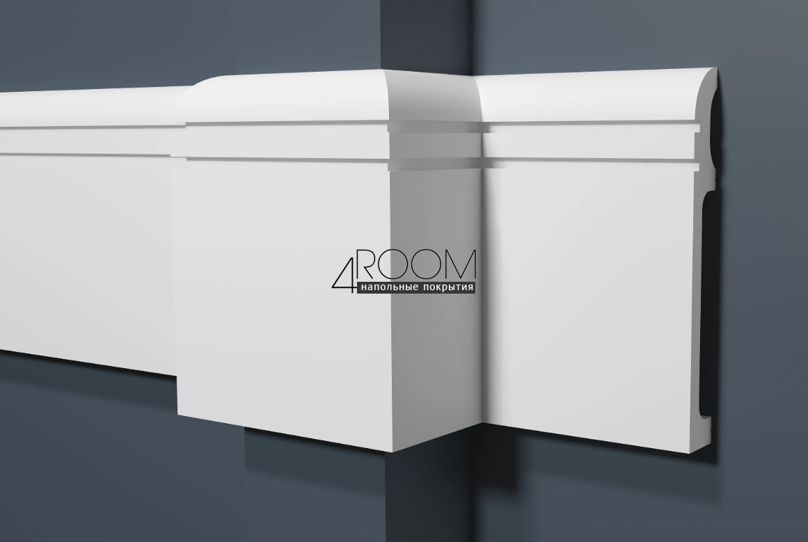 Молдинг из дюрополимера под покраску Decor-Dizayn DD721, 110x15х2000 мм