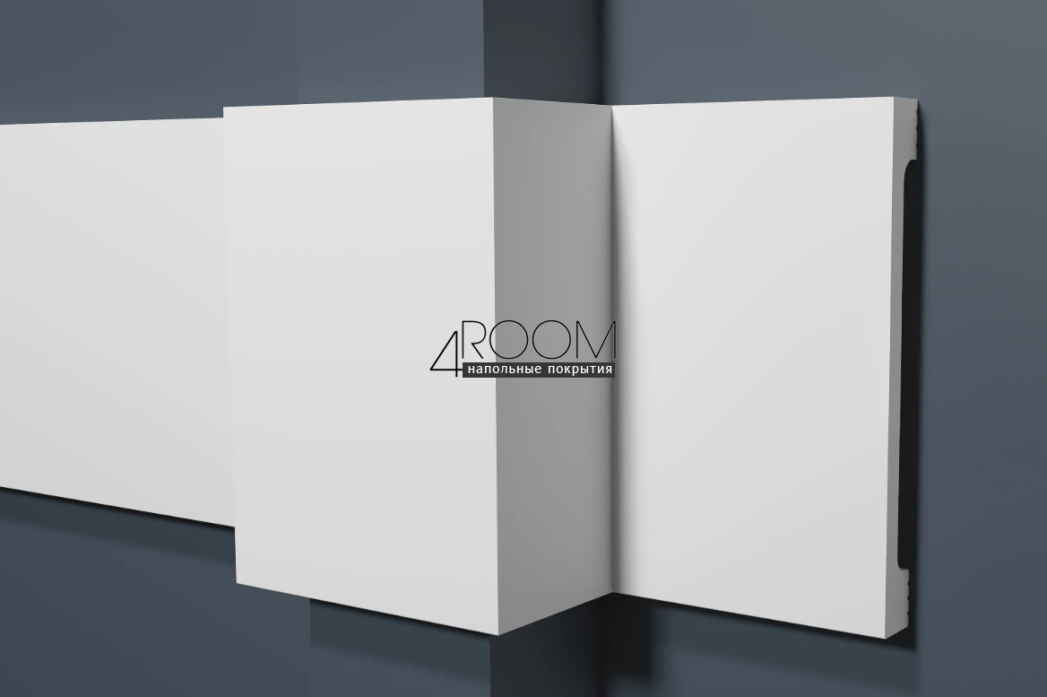 Молдинг из дюрополимера под покраску Decor-Dizayn DD710, 120x13х2000 мм