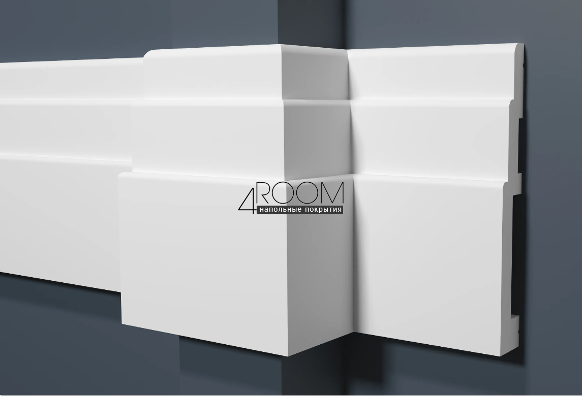 Молдинг из дюрополимера под покраску Decor-Dizayn DD705, 120x18х2000 мм