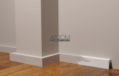 Плинтус из дюрополимера под покраску Decor-Dizayn DD616, 40х25х2000мм