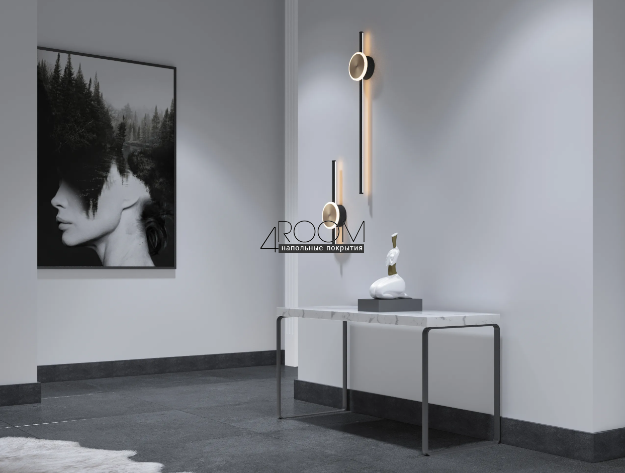 Цветной плинтус из дюрополимера Decor-Dizayn 708-94, 80х13х2400мм