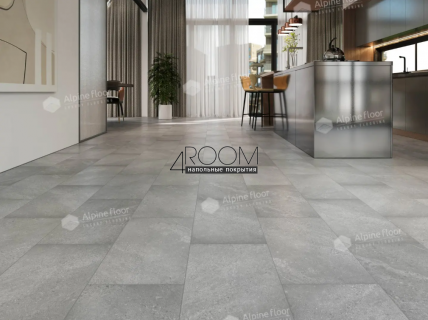 Каменно-полимерная замковая SPC плитка Alpine Floor Stone Mineral Core Блайд ECO 4-14 MC 4мм/0,5мм защитный слой