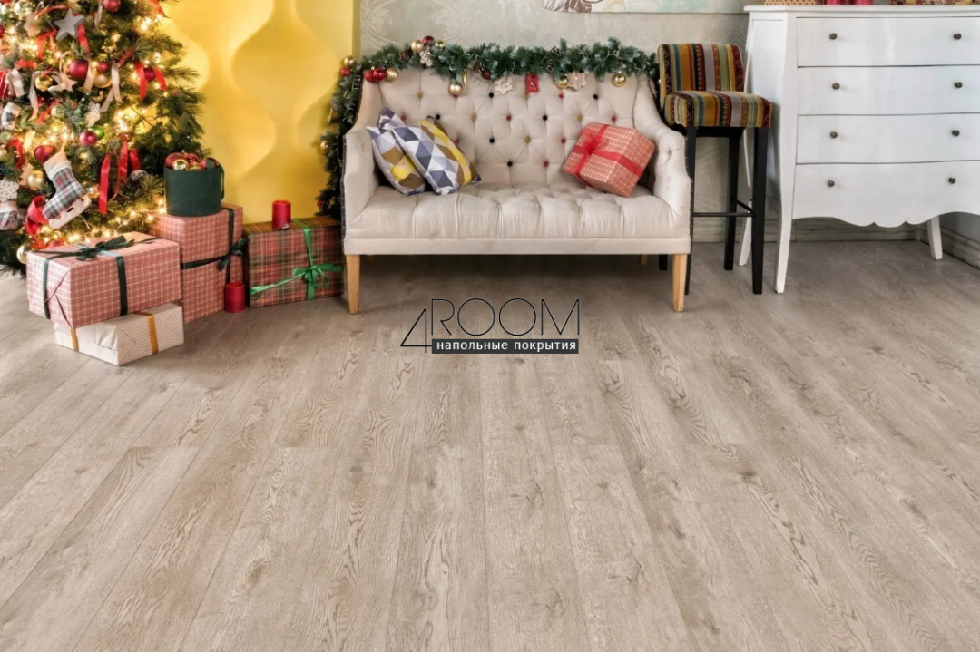 Каменно-полимерная замковая SPC плитка Alpine Floor Гранд Секвойя ЛАВР ECO 11-4 MC, 1220х183мм, 4/0,5мм, 43 класс
