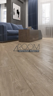Каменно-полимерная замковая SPC плитка Alpine Floor Секвойя (Sequoia), Секвойя Коньячная ЕСО 6-2 SPC, 1220х183мм, 4/0,5мм, 43 класс