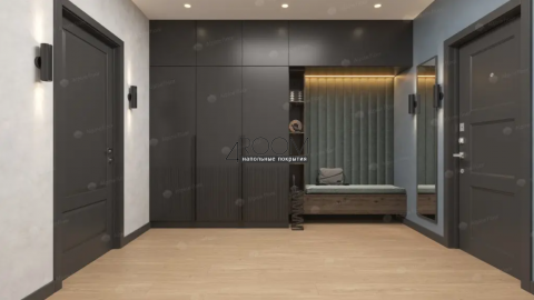 Каменно-полимерная замковая SPC плитка Alpine Floor Секвойя (Sequoia), Секвойя Натуральная ЕСО 6-9 SPC, 1220х183мм, 4/0,5мм, 43 класс