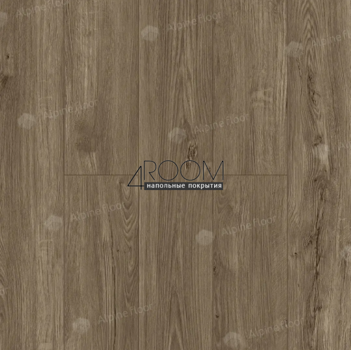 Каменно-полимерная замковая SPC плитка Alpine Floor Секвойя (Sequoia), Секвойя Рустикальная ЕСО 6-11 SPC, 1220х183мм, 4/0,5мм, 43 класс