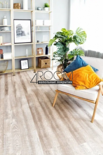 Каменно-полимерная замковая SPC плитка Alpine Floor Натуральное дерево (Real Wood), Увлекающий дуб Carry ЕСО 2-10 MC, 1220х183мм, 6/0,5мм, 43 класс