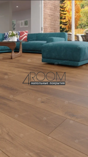 Каменно-полимерная замковая SPC плитка Alpine Floor Премиальный XL (Premium XL), Дуб Насыщенный ABA ECO 7-7 MC, 1524х180мм, 8/0,5мм, 43 класс