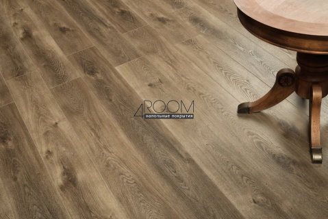 Каменно-полимерная замковая SPC плитка Alpine Floor Премиальный XL (Premium XL), Дуб коричневый ABA ECO 7-9 MC, 1524х180мм, 8/0,5мм, 43 класс