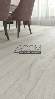 Каменно-полимерная замковая SPC плитка Alpine Floor Премиальный XL (Premium XL), Дуб слоновая кость ABA ECO 7-17 MC, 1220х183мм, 8/0,5мм, 43 класс