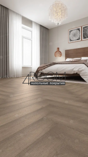 Каменно-полимерная замковая SPC плитка Alpine Floor Изящный паркет (Light Parquet), ДУБ НАСЫЩЕННЫЙ ЕСО 13-7 MC, 600х125х4/0,5мм, 43 класс