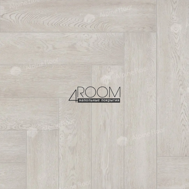 Каменно-полимерная замковая SPC плитка Alpine Floor Изящный паркет (Light Parquet), ГОЛУБОЙ ЛЕС ЕСО 13-9 MC, 600х125х4/0,5мм, 43 класс