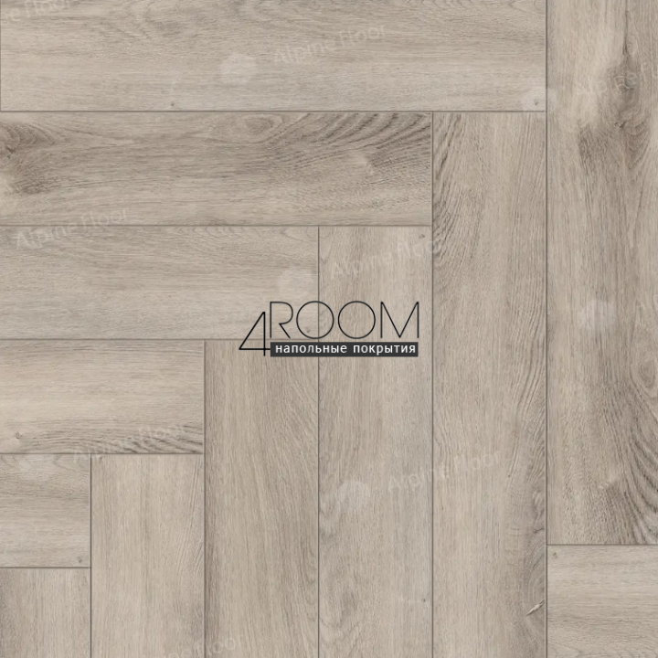 Каменно-полимерная замковая SPC плитка Alpine Floor Изящный паркет (Light Parquet), Дуб Исида ЕСО 13-15 MC, 600х125х4/0,5мм, 43 класс