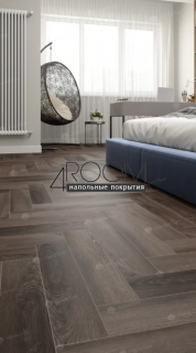 Каменно-полимерная замковая SPC плитка Alpine Floor Изящный паркет (Light Parquet), Дуб Фафнир ЕСО 13-16 MC, 600х125х4/0,5мм, 43 класс