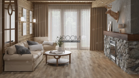 Каменно-полимерная замковая SPC плитка Alpine Floor Изящный паркет (Light Parquet), Дуб Синистра ЕСО 13-17 MC, 600х125х4/0,5мм, 43 класс