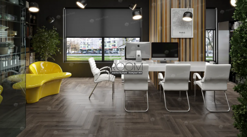 Каменно-полимерная замковая SPC плитка Alpine Floor Изящный паркет (Light Parquet), Дуб Антарес ЕСО 13-19 MC, 600х125х4/0,5мм, 43 класс