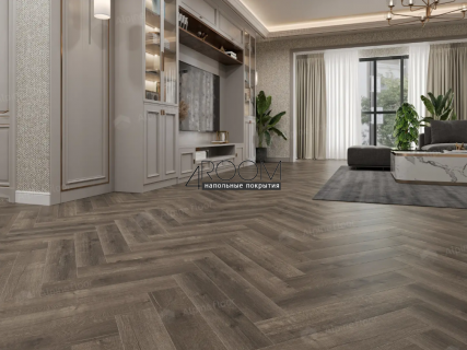 Каменно-полимерная замковая SPC плитка Alpine Floor Изящный паркет (Light Parquet), Дуб Антарес ЕСО 13-19 MC, 600х125х4/0,5мм, 43 класс