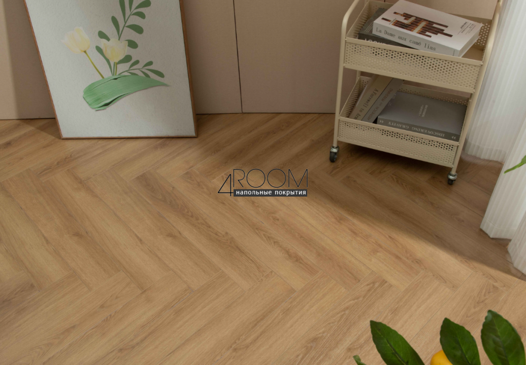 Ламинат ёлочка Laminext Амбиция / Ambition А001 Дуб Квилл, 606х101х8мм