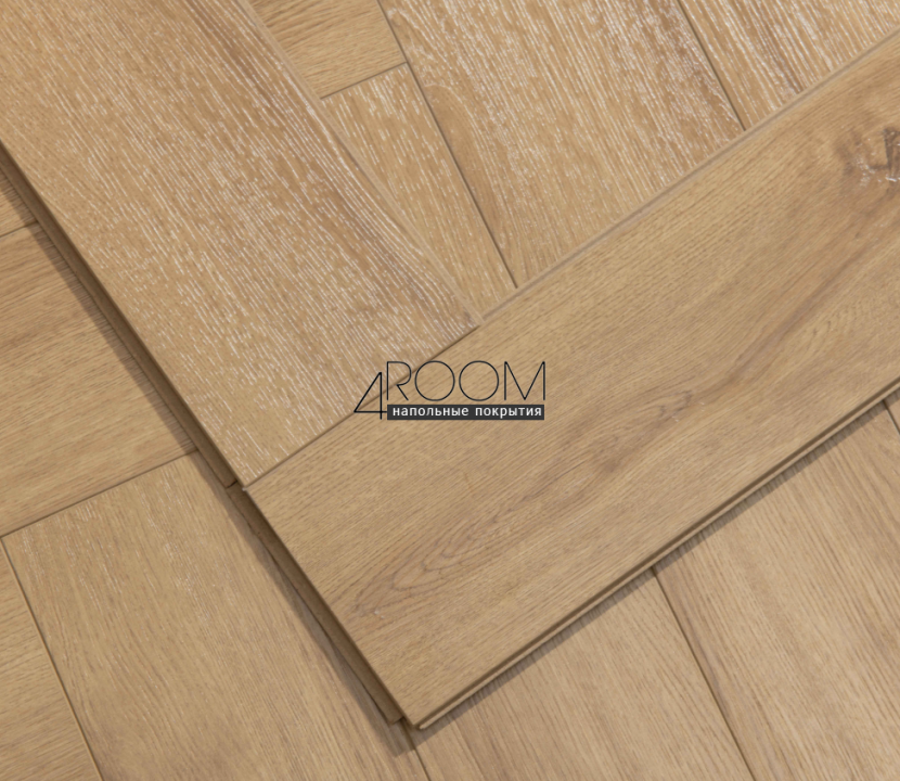 Ламинат ёлочка Laminext Амбиция / Ambition А001 Дуб Квилл, 606х101х8мм