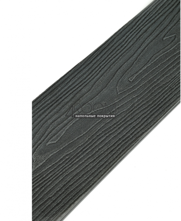 Террасная доска МПК "Верста" 150х24 3D тиснение, серый