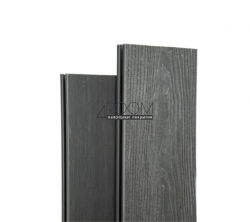 Террасная доска МПК "Верста" 150х24 3D тиснение, графит