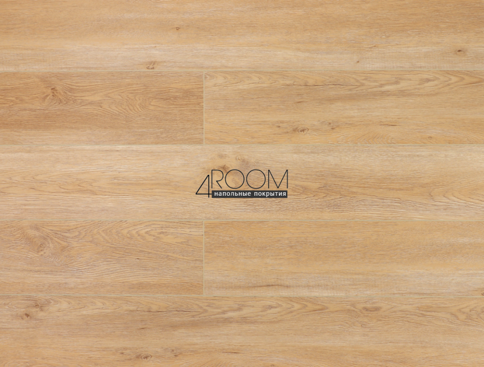 Кварц-виниловая клеевая LVT плитка Акпласт Wood 4V LVT Дуб Монтара W LVT 008, 1200х180х2,5мм/0,3мм, 34/43 класс