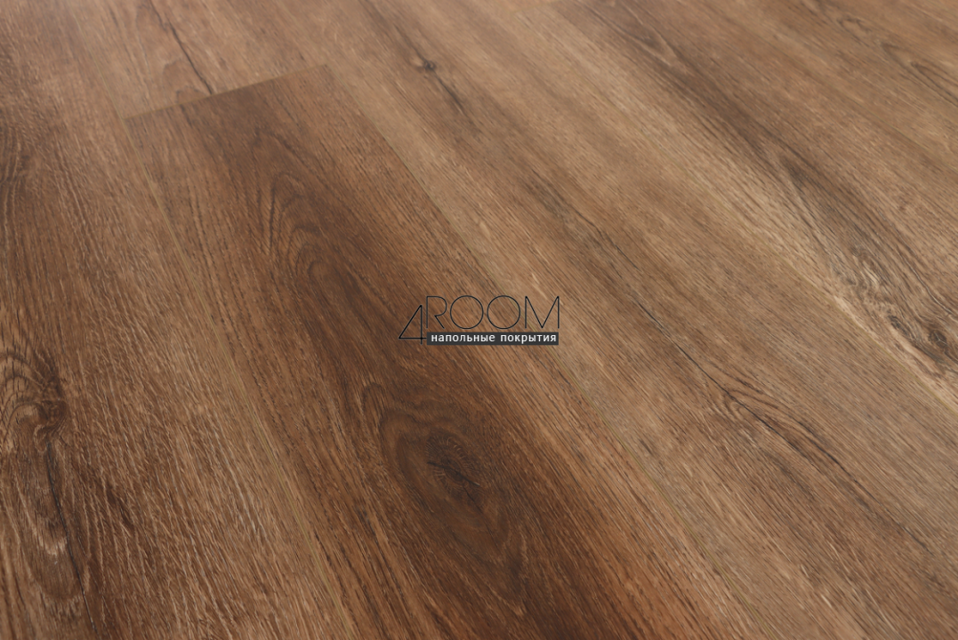 Кварц-виниловая клеевая LVT плитка Акпласт Wood 4V LVT Дуб Регин W LVT 017, 1200х180х2,5мм/0,3мм, 34/43 класс