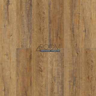 Кварц-виниловая клеевая LVT плитка Акпласт Wood 4V LVT Дуб Робуста W LVT 015, 1200х180х2,5мм/0,3мм, 34/43 класс