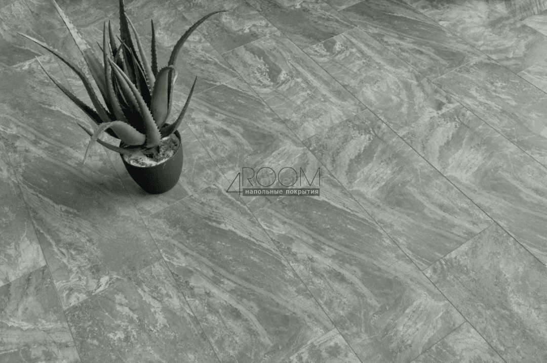 Каменно-полимерная плитка Alpine Floor STONE Хэмпшир ECO 4-9, 604х308х4 мм