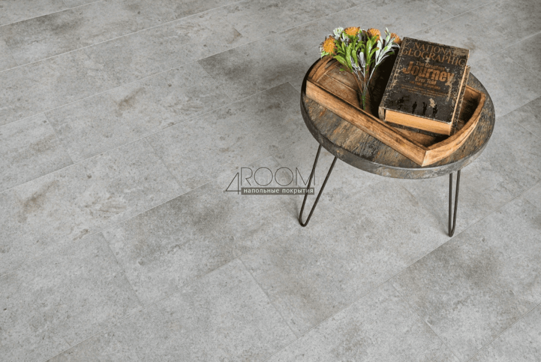 Каменно-полимерная плитка Alpine Floor STONE Зион ЕСО 4-24, 604х308х4 мм