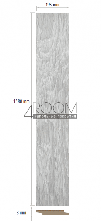 Ламинат Floorwood Profile Дуб Романья 4978, 33класс/8мм, с фаской