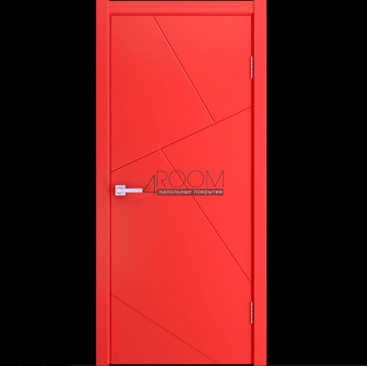 Межкомнатная дверь ЛЕГО Красная эмаль