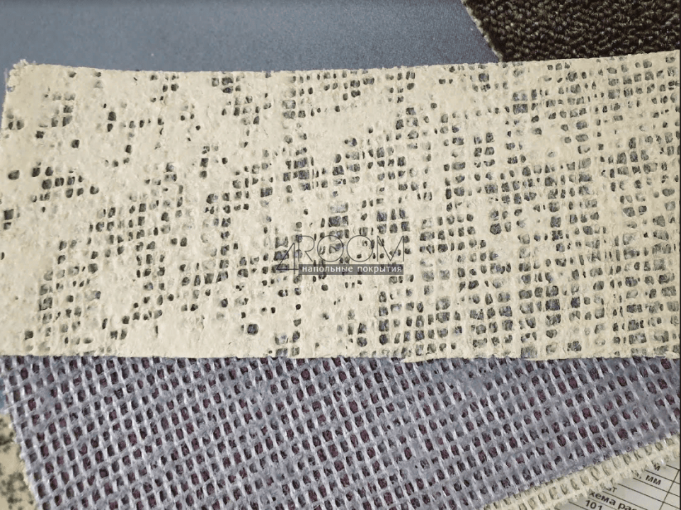 Коммерческий ковролин на джутовой основе "Астра" серый