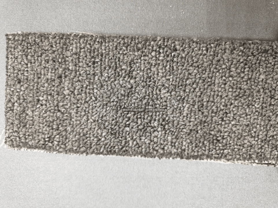 Коммерческий ковролин на джутовой основе "Астра" серый