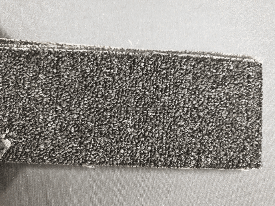 Коммерческий ковролин на джутовой основе "Астра" тёмно-серый
